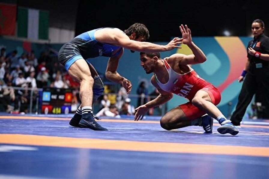 رحمان عموزاد در کشتی آزاد صاحب مدال طلا شد