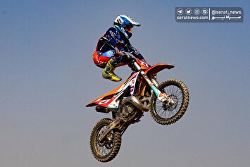 تصاویر| مسابقه موتور کراس قهرمانی کشور