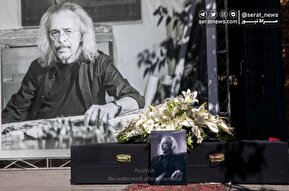 تصاویر| تشییع پیکر «واحد خاکدان»