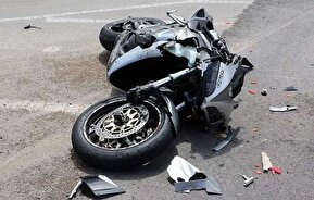 فیلم| موتورسوار مرگ دلخراش خود را ثبت کرد