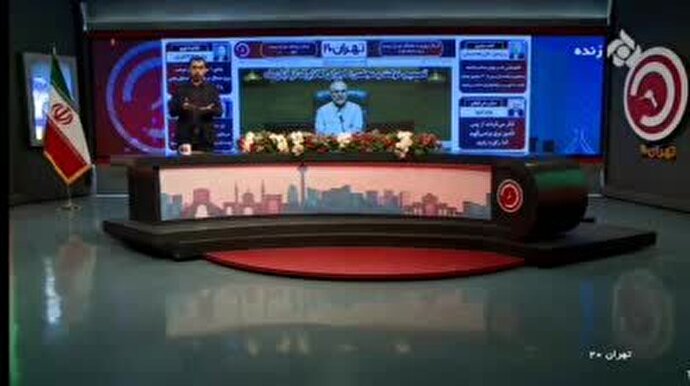 فیلم| واکنش تند مجری تلویزیون به اظهارات وزیر کار در مجلس!