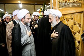 تصاویر| مراسم ختم پسر حجت الاسلام صدیقی در قم