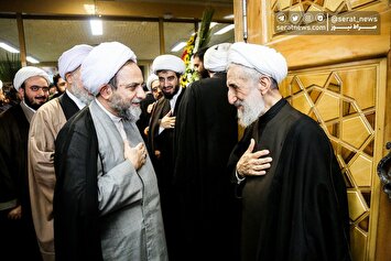 تصاویر| مراسم ختم پسر حجت الاسلام صدیقی در قم