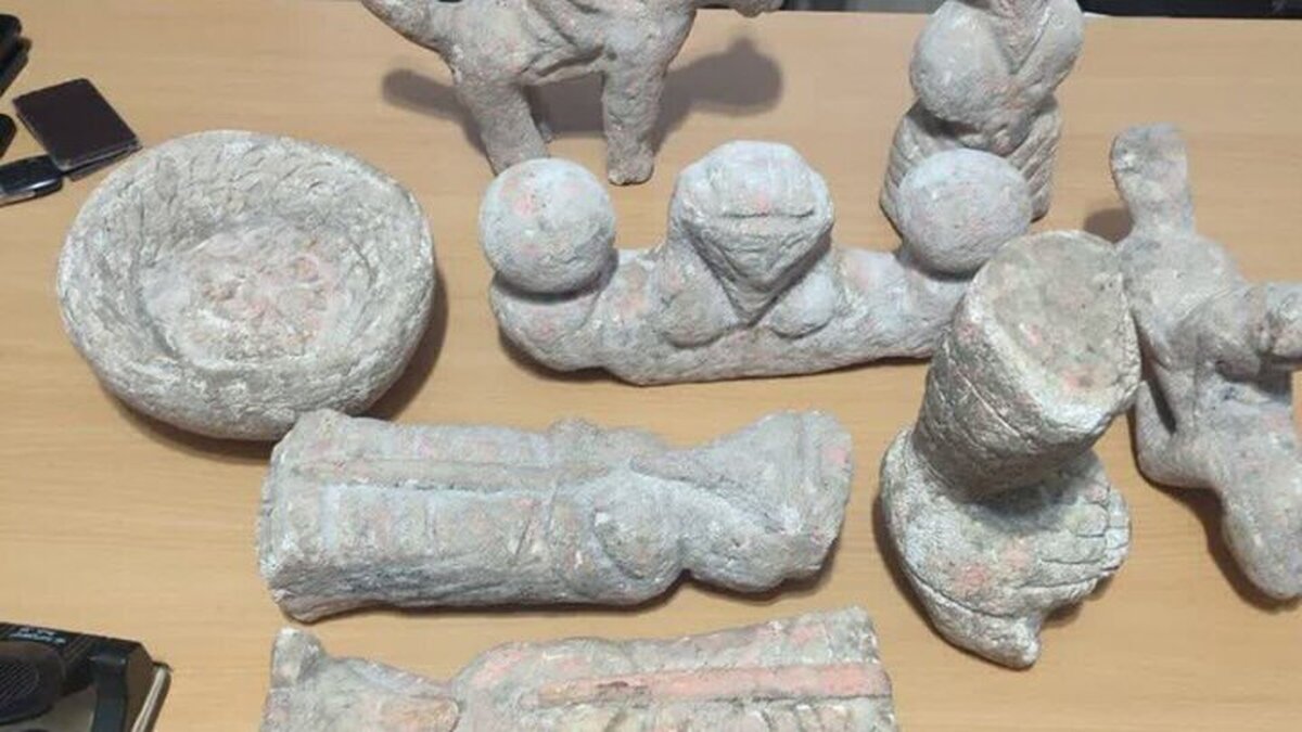 یک محموله تاریخی ۲۸۰۰ ساله در فریدونکنار کشف شد