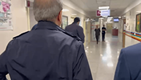 فیلم| عیادت رئیس‌جمهور از رضا امیرخانی 