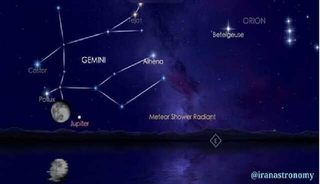 امشب آسمان صحنه دیداری کمنظیر میشود امشب آسمان صحنه دیداری کمنظیر میشود