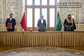 تصاویر| نشست کمیته سه‌جانبه مشترک ایران، عربستان سعودی و چین