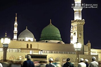 تصاویر| مسجد النبی(ص) در آستانه ولادت حضرت زهرا (س)