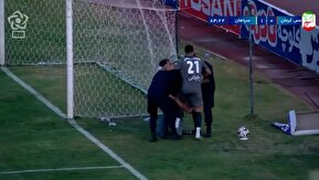 فیلم| اقدام عجیب جیمی جامپ‌ها کنار پای سیدحسین حسینی!