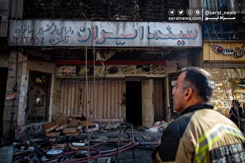 تصاویر| سینما ایران در آتش سوخت