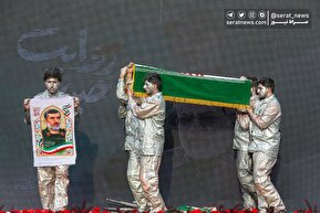 تصاویر| آیین بدرقه کاروان «سرباز وطن»