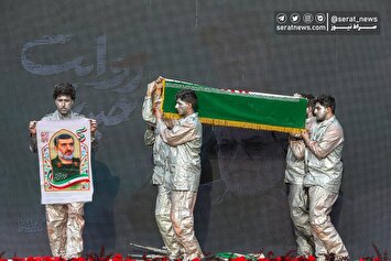 تصاویر| آیین بدرقه کاروان «سرباز وطن»