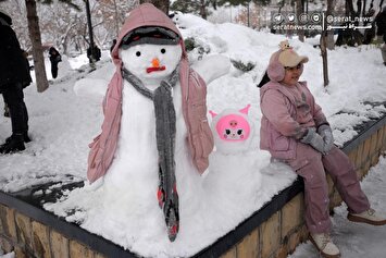تصاویر| جشن آدم برفی در آخرین روزهای پاییزی