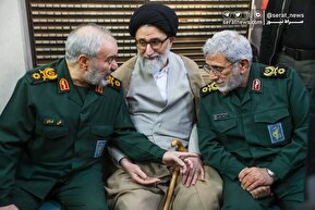 تصاویر| مراسم ترحیم آیت‌الله سید محمد شاهچراغی