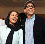 عکس| تصویری از عاشقانه های بابک حمیدیان و همسرش مینا ساداتی