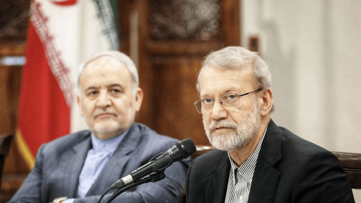 توئیت جدید علی لاریجانی درباره مذاکرات با آمریکا به زبان انگلیسی