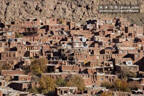 تصاویر| کوچه‌های سرخِ روستای هزاران‌ساله