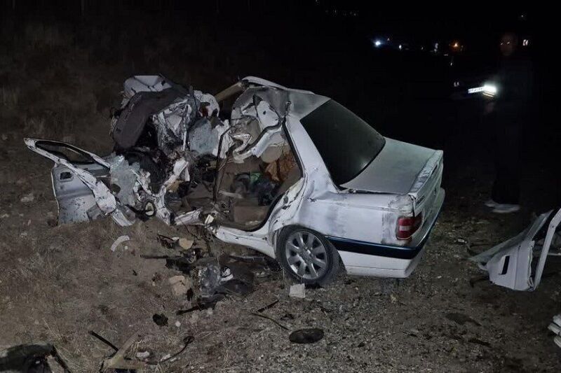 تصادف در محور مهاباد - بوکان ۳ کشته و یک نفر مجروح بر جای گذاشت