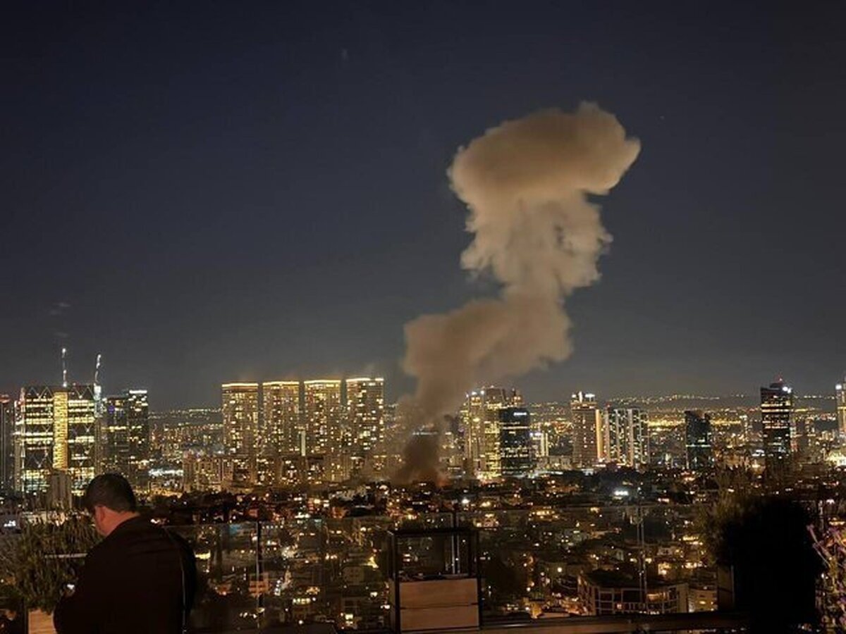 اصابت موشک‌های ایران به مرکز فلسطین اشغالی