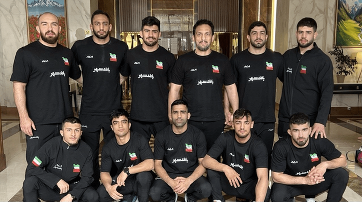 تیم ملی کشتی آزاد ایران قهرمان آسیا شد