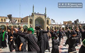 تصاویر| عزاداری شهادت امام جعفر صادق (ع)