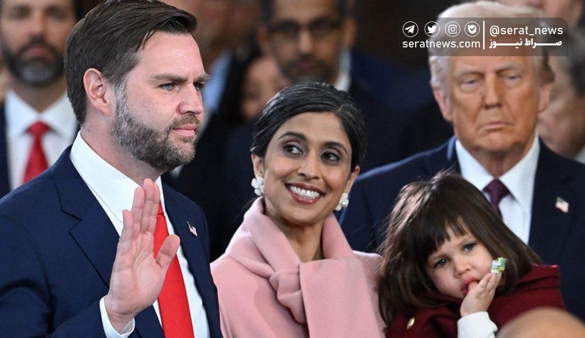 تصاویر جی وی ونس در کنار اوشا ونس همسرش+ بیوگرافی