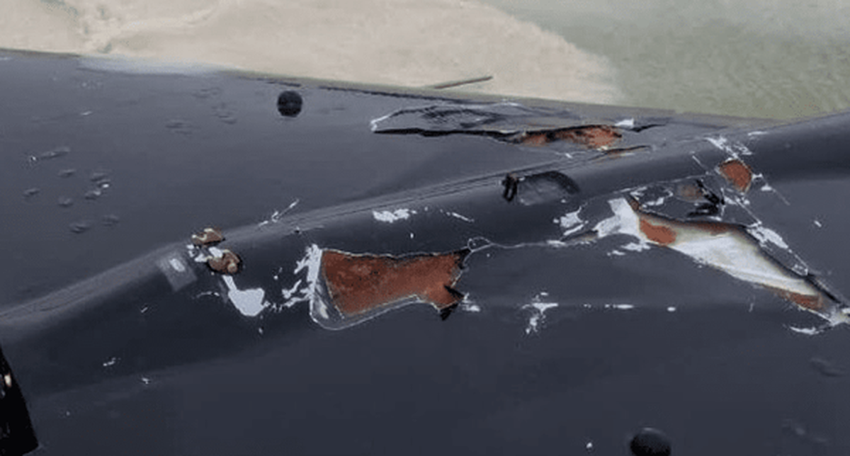 فیلم| اصابت دقیق موشک پدافندی به جنگنده A-۱۰ آمریکا