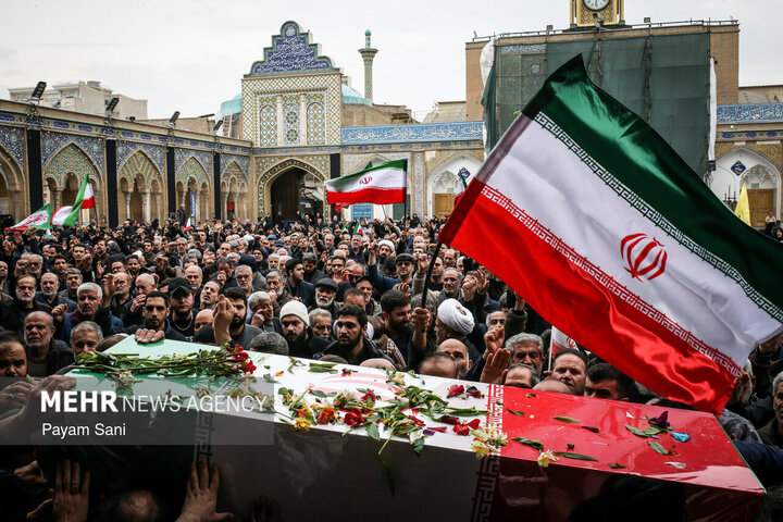 مراسم تشییع و تدفین سردار سرلشکر پاسدار شهید ابوالقاسم بابائیان