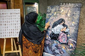 تصاویر| نمایشگاه خوشنویسی «خط وطن»