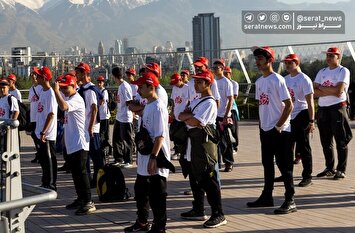 تصاویر| تجمع ۱۰ هزار نفری ورزش‌های همگانی