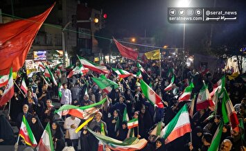 تصاویر| اجتماع حمایت از رزمندگان در مقابله با دشمن آمریکایی - صهیونی