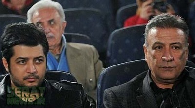 عبدالرضا اکبری و پسرش پندار