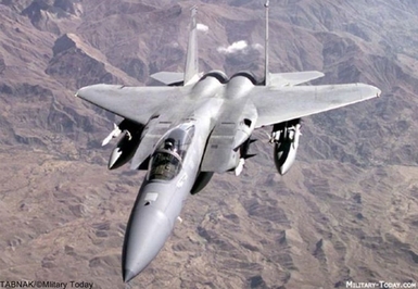 Nr.6 McDonnel Douglas F-15 Eagle (USA).اف-15 ایگل (عقاب) جنگنده آمریکایی است که برای برتری هوائی به سفارش دولت آمریکا (برای نیروی هوایی ایالات متحده آمریکا و گارد ملی هوائی) طراحی و ساخته شدهاست. این هواپیما را شرکت مکدانل-داگلاس که اکنون بخشی از شرکت بوئینگ است میساخت. اف-15 جنگنده اصلی آمریکا برای مراقبت از مرزهای هوائی این کشور است.استفاده از دوموتور قدرتمند توربوفن با قدرت 29000 پوند کشش (13154) در ثبت اوج گیری و شتاب و دارا بودن یک سازه هوایی قوی که حاصل هزاران ساعت مطالعه و بررسیهای رایانهای وانجام آزمایشها تونل باد بوده و نیز استفاده از سطوح فرامین پروازی قوی که قابلیت پرواز را در این هواپیما خارق العاده ساخته است؛ همچنین استفاده از سامانهٔ هوایی دیجیتال ونصب یک رادار با برد بلند حدود100مایل (160کیلومتر) در اف-15و به کار گیری آخرین نوع رادار برد متوسط واستفاده از موشکهای هوا به هوای اسپارو وبرد بلند حرارتی سایدوایندر و مجهز شدن این جنگنده به توپ سرعت بالا، از آن یک عقاب با سرعت بالا ساختهاست. بهای هر فروند29/9 میلیون دلار