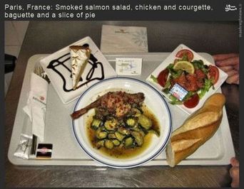 غذای یک بیمارستان درشهر ریچموند کانادا