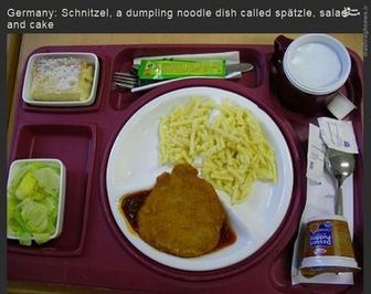 غذای یک بیمارستان درشهر ریچموند کانادا