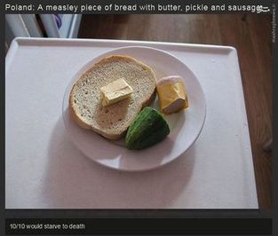 غذای یک بیمارستان درشهر ریچموند کانادا