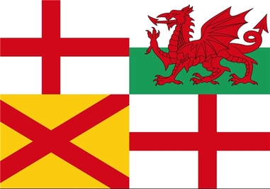  7- طرح پیشنهادی دیگری که پرچم بخش‌های مانده را کنار هم قرار داده  