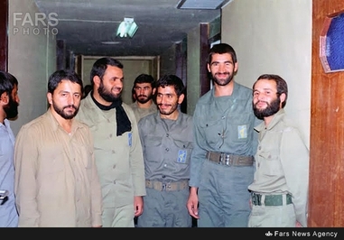  سردار احمدی مقدم در کنار سردار علی فضلی