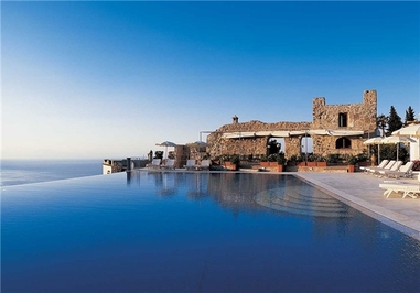 استخر هتل کاروسو در آمالفی – ایتالیا