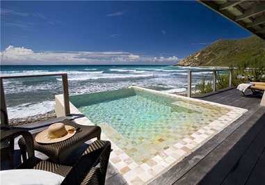 استخر هتل بیراس کریک در جزایر ویرجین