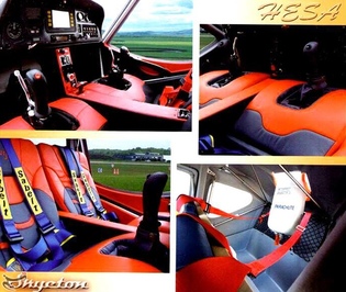 نمای داخلی جت آموزشی