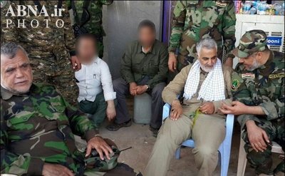 «سردار سلیمانی» در جرف الصخر