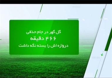 آمار بازی گل گهر - پرسپولیس