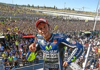 قهرمانی والنتینو روسی در رقابت‌های موتو جی پی در سان مارینو 