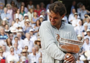 قهرمانی نادال در مسابقات تنیس رولند گروس