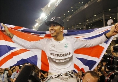 قهرمانی همیلتون در رقابت‌های فرمول یک