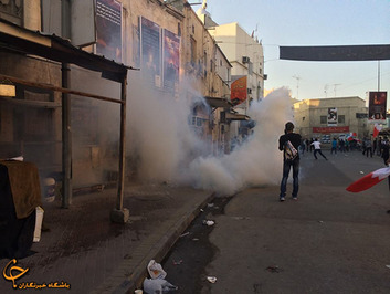 درگیری بین نیروهای آل خلیفه و مردم