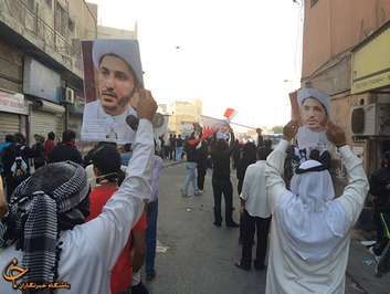 اعتراضات به دستگیری شیخ علی سلمان در بحرین