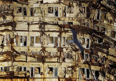 کشتی تفریحی کاستا کنکوردیا که در سال 2012 در جزیره گیگلیو ایتالیا غرق شد