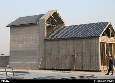 خانه‌های ساخته‌شده با پرینتر سه‌بعدی - چین